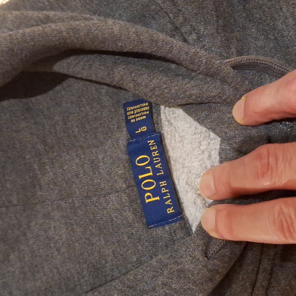 Tuxedo Polo Bear By Ralph Lauren Hoodie Mens Size Large Preppy Classic Casual - Picture 4 of 9